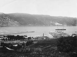 Thamshavn og Orkdalsfjorden.