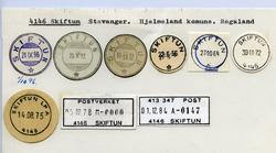 Stempelkatalog  4146 Skiftun, Hjelmeland kommune, Rogaland