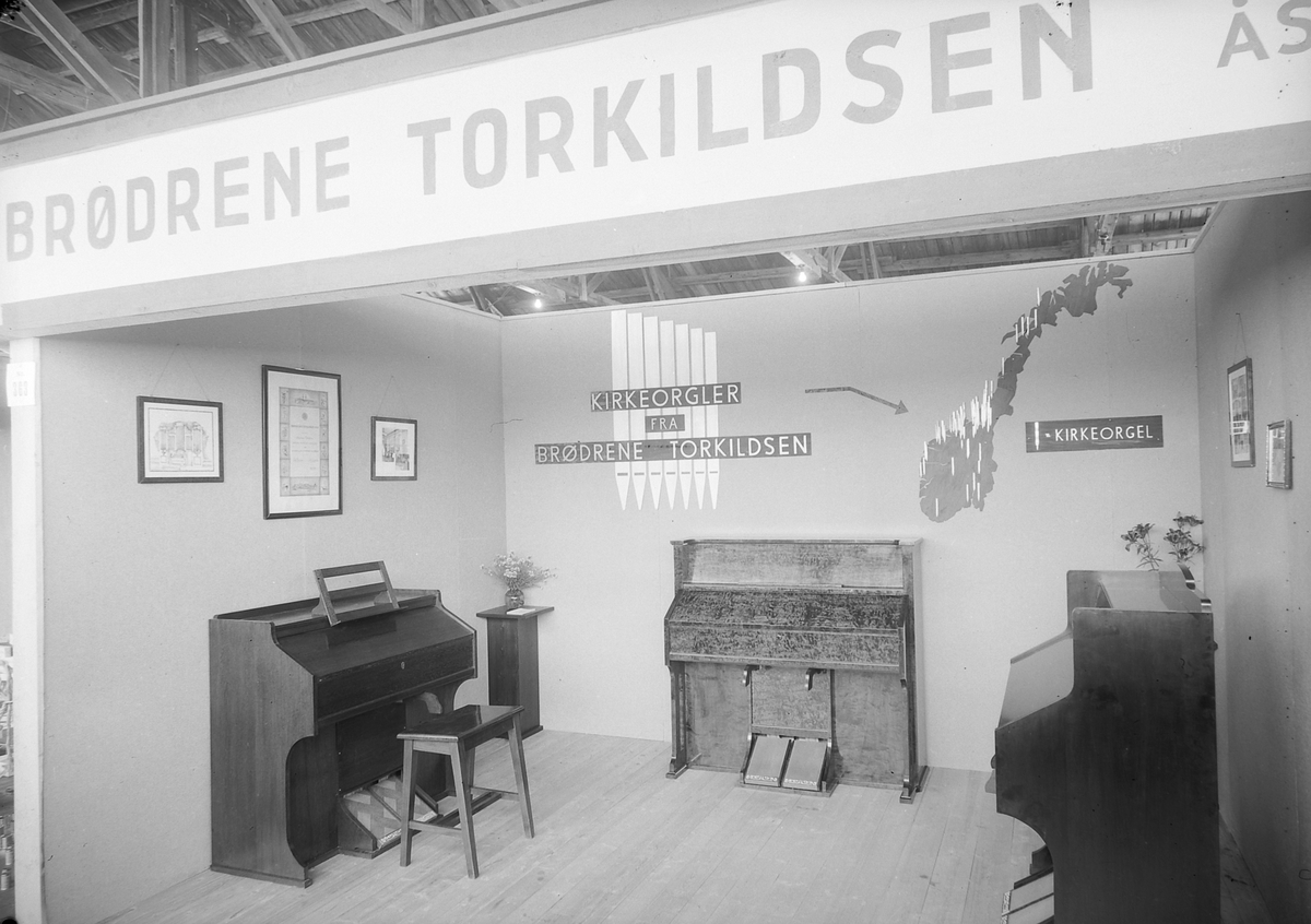 Jubileumsutstillingen i Levanger 1936 - Brødrene Torkildsen Orgelbyggeri