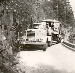 Vannkraftutbygging, tungtransport.