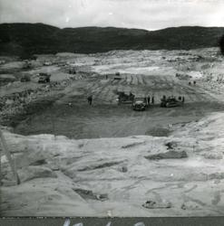 Vannkraftutbygging, anleggsområde.