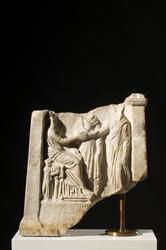 Gravrelieff med avskjed [Relieff]