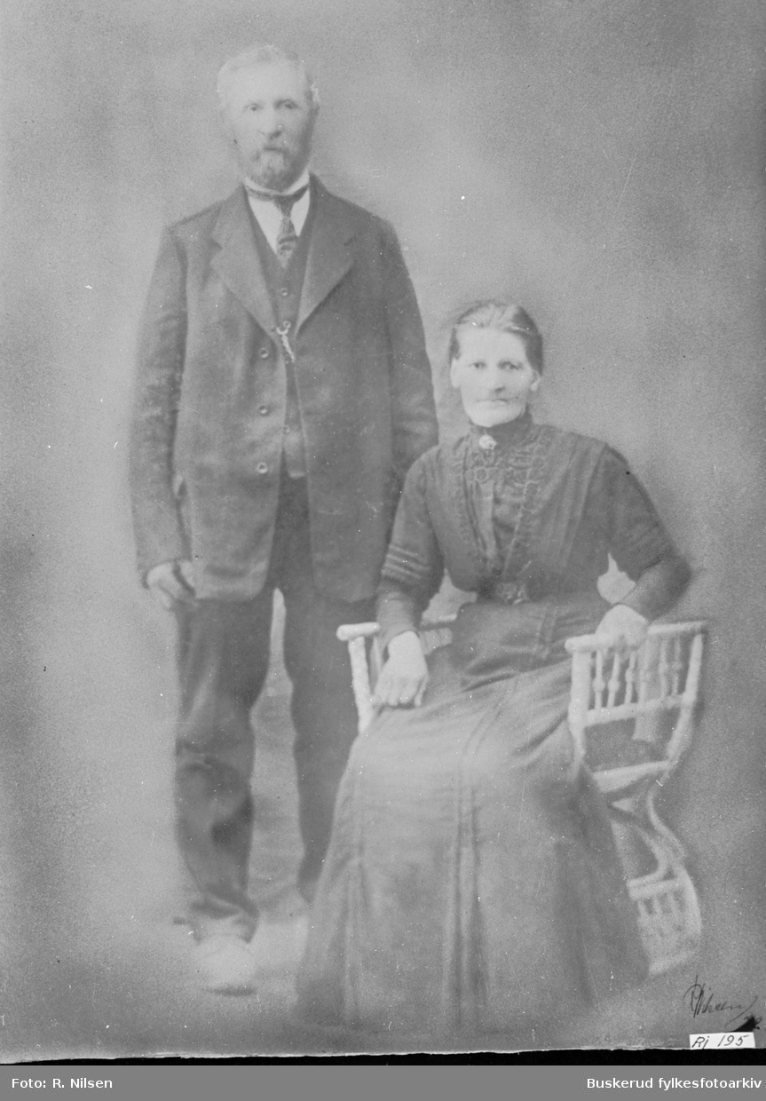 Malermester Gudbrand Tangen og hustru Inger f. Lerfaldet
1875
Sokna