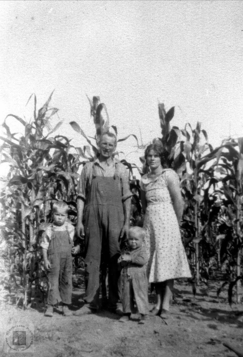 Familien Haraldstad i Oregon i USA