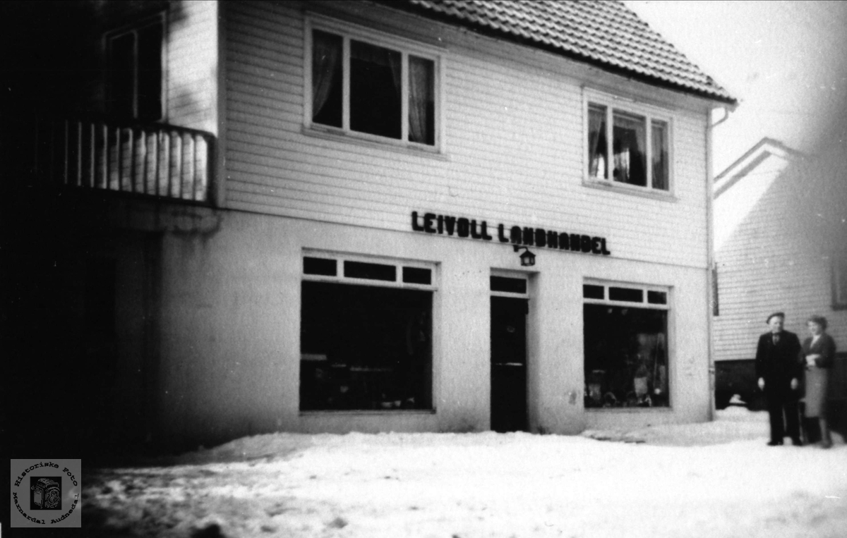 Butikken på Leivoll.