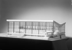 Idrettens Hus i Narvik. Ark. Hovig utkast I og II modeller