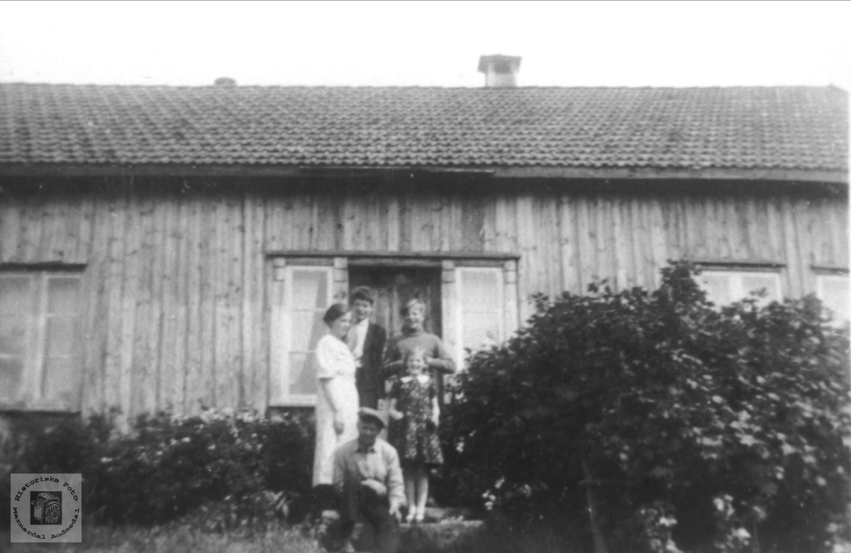 Familiegruppe på Kimestad i Finsland.