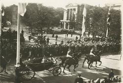 Finlands president Relander på offisiselt besøk i Norge, okt