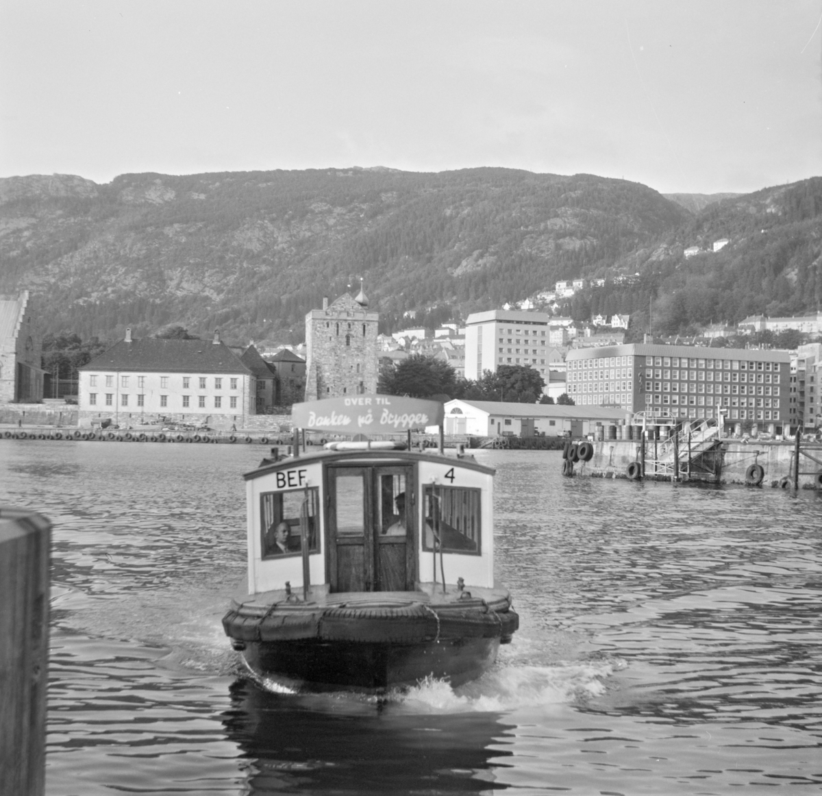 MF "Beffen", B.E.F. 4 på Vågen i Bergen