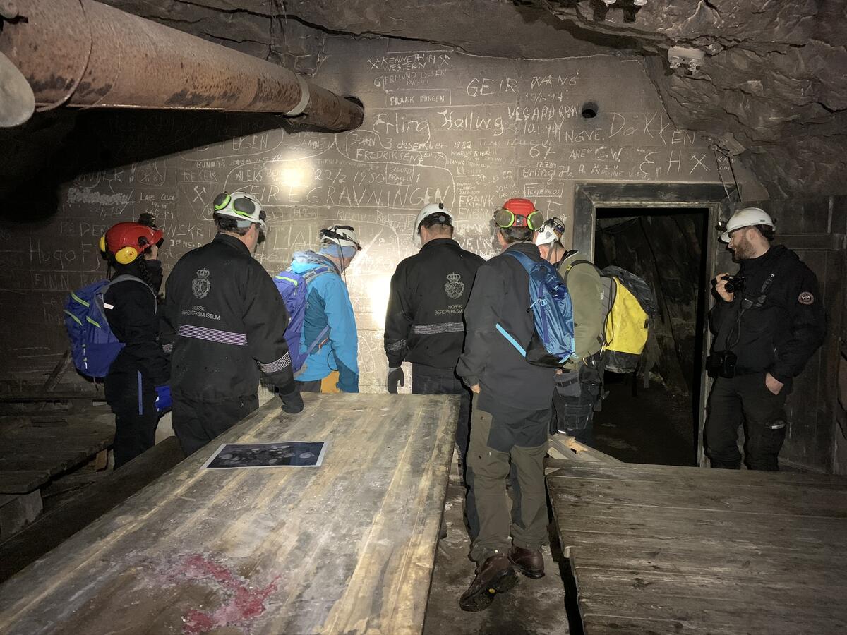 Gruvesafari til Gottes Hülfe in der Noth Norsk Bergverksmuseum