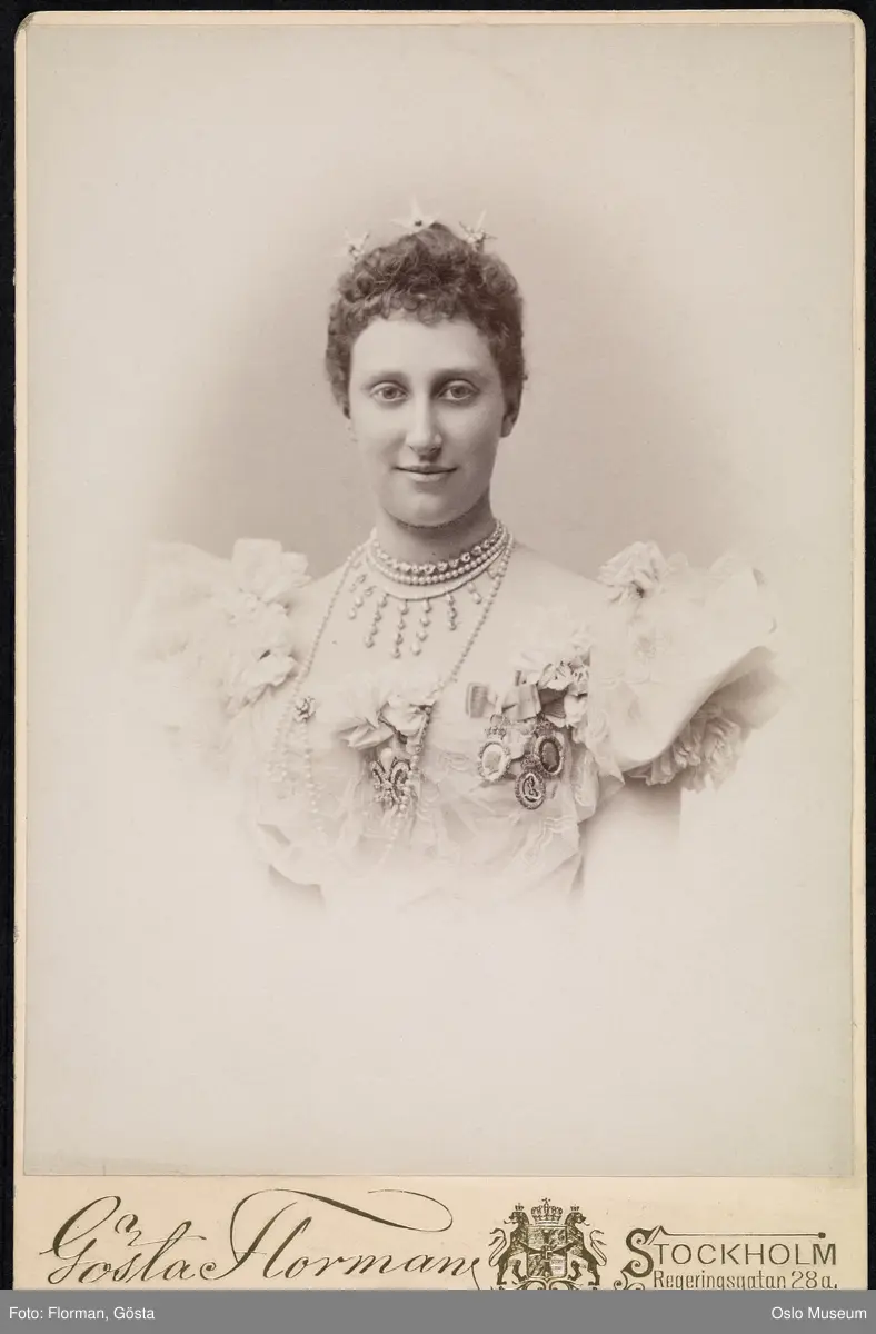 Prinsesse Ingeborg av Sverige. - Oslo Museum / DigitaltMuseum