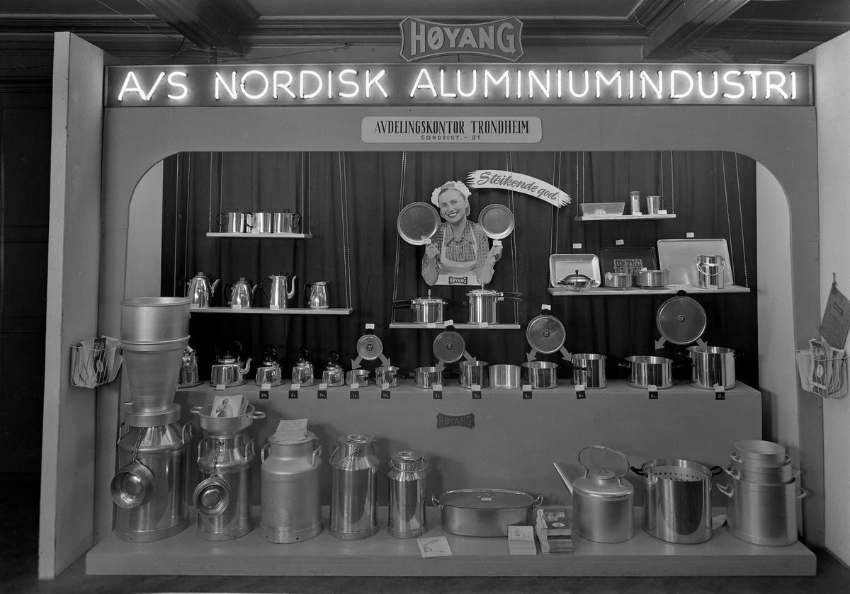 Husmormessen 1953, Stand for  Nordisk Aluminiumsindustri a/s