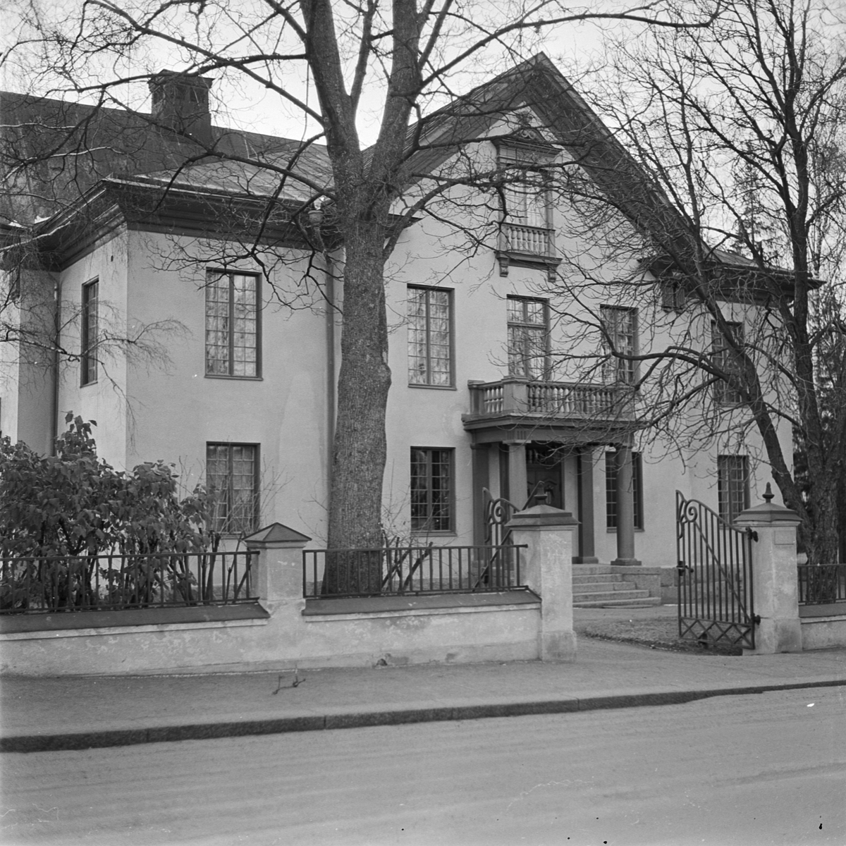 Filosofiska institutionen, nya lokaler i Kåbo, Uppsala, november 1956