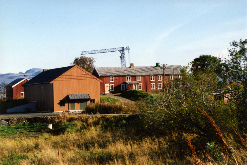 Den nye museumsbygningen ved Øksnes museum står ferdig.