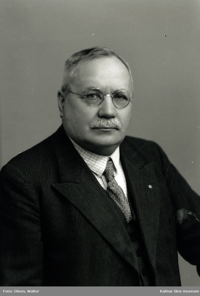 J Fred Olson. Stadsarkitekt i Kalmar 1904-1937.