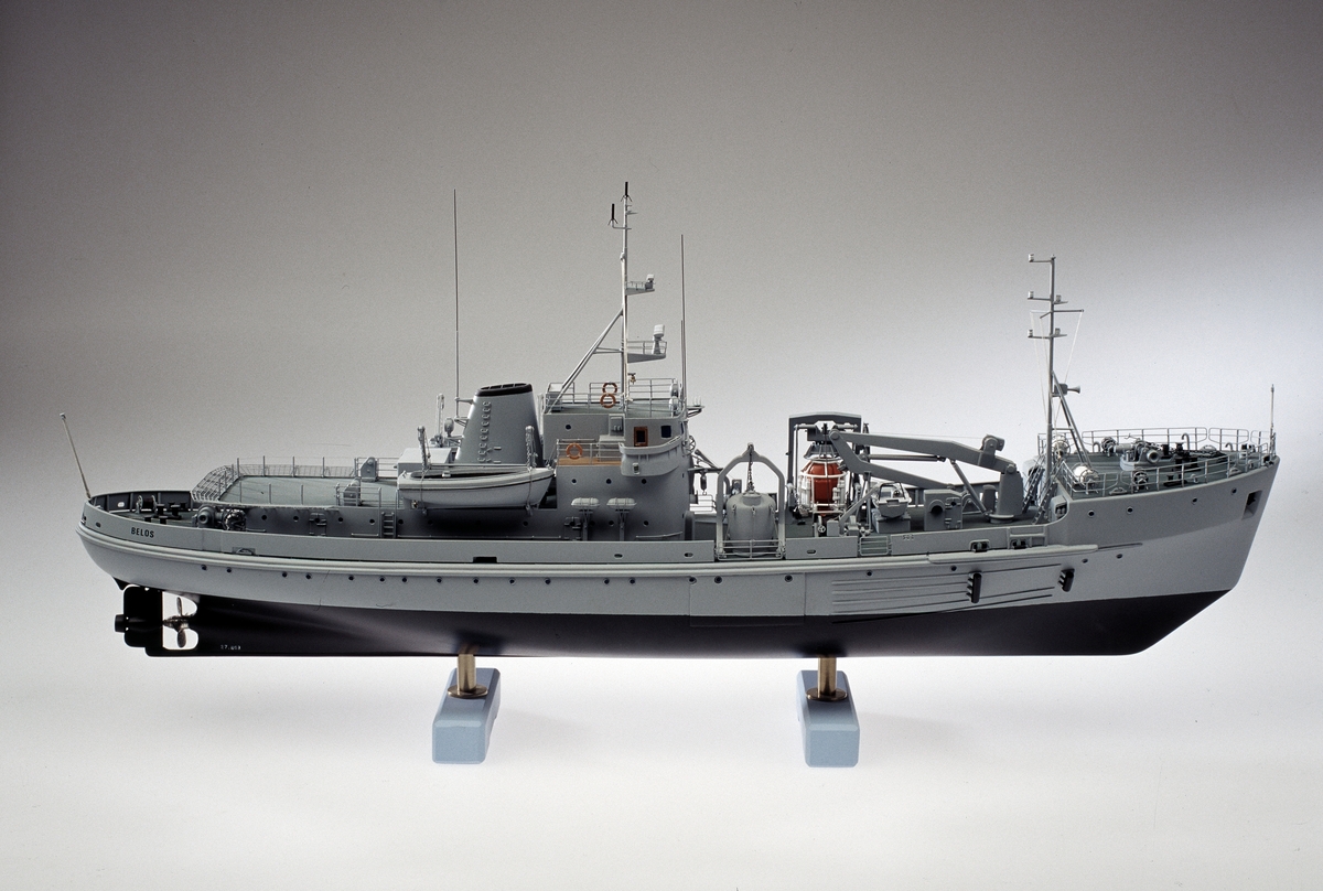 Fartygsmodell av BELOS.