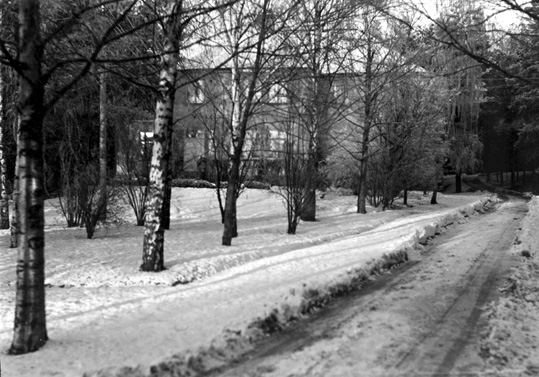 Läkarbostad på Skogsfjällets sanatorium i Västerås.