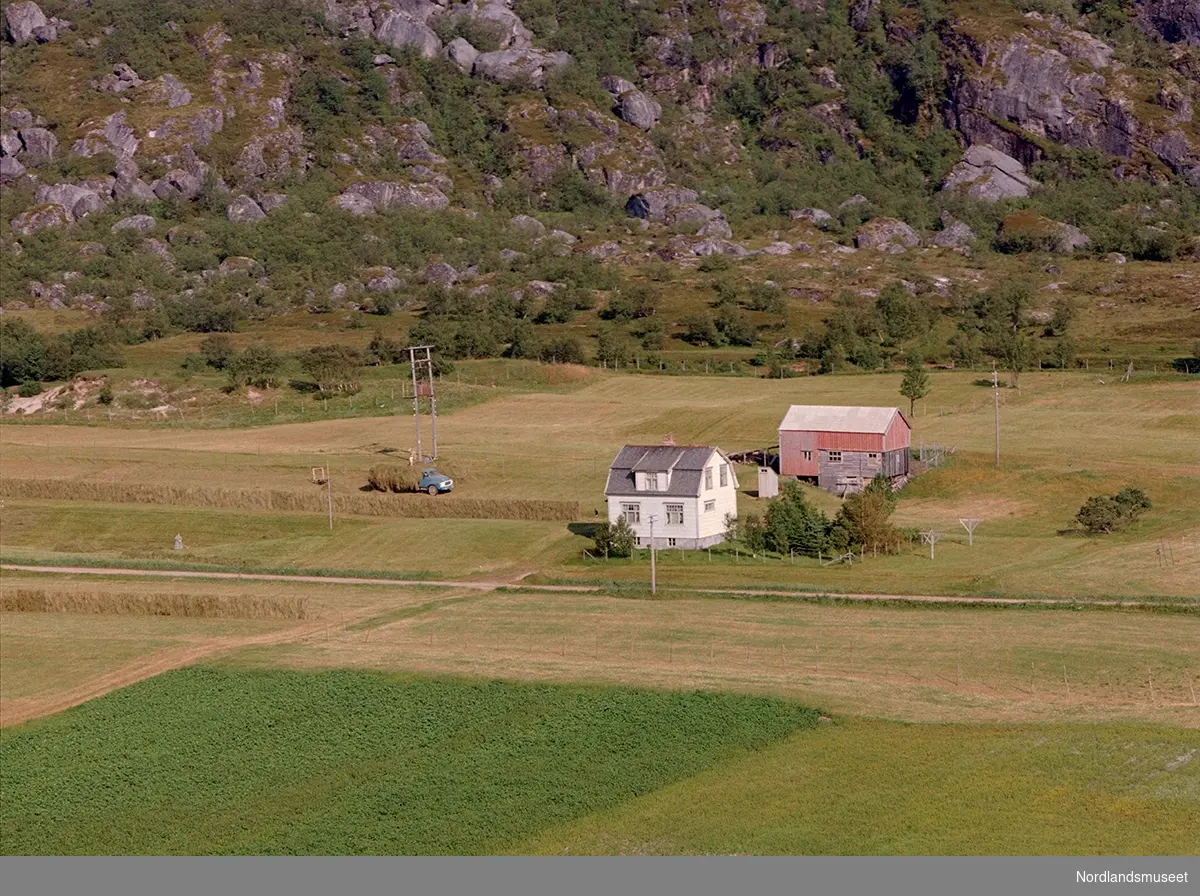 flyfoto av eiendommen Solbakken, eier: Alfhild Kristiansen