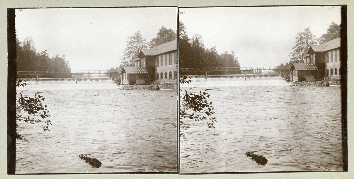 Västanfors sn, Fagersta kn, Uddnäs.
Stereoskopiskt foto (3-D), 1912.