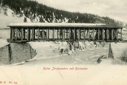 Holta Jernbanebro ved Haltdalen (Holtaalen)