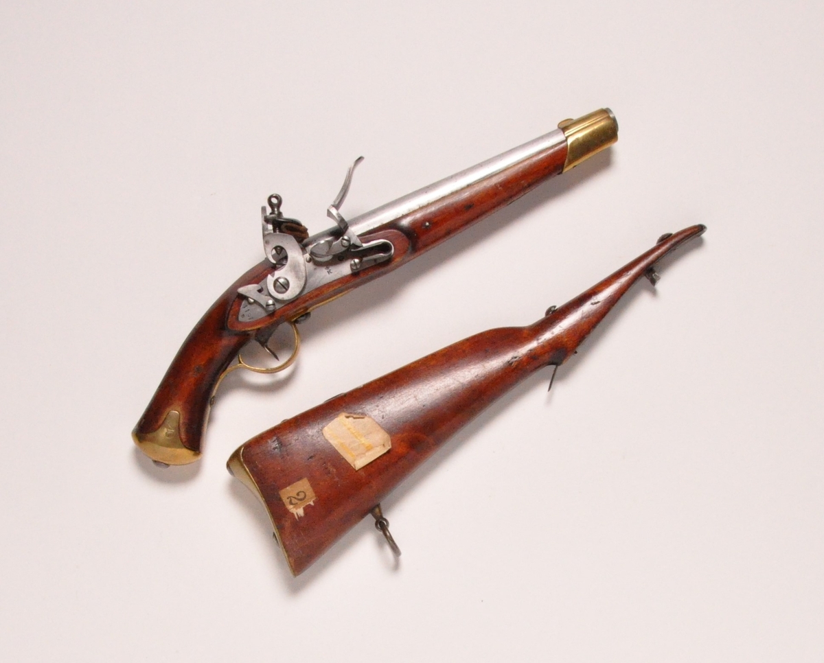 Pistol - Halden historiske Samlinger / DigitaltMuseum