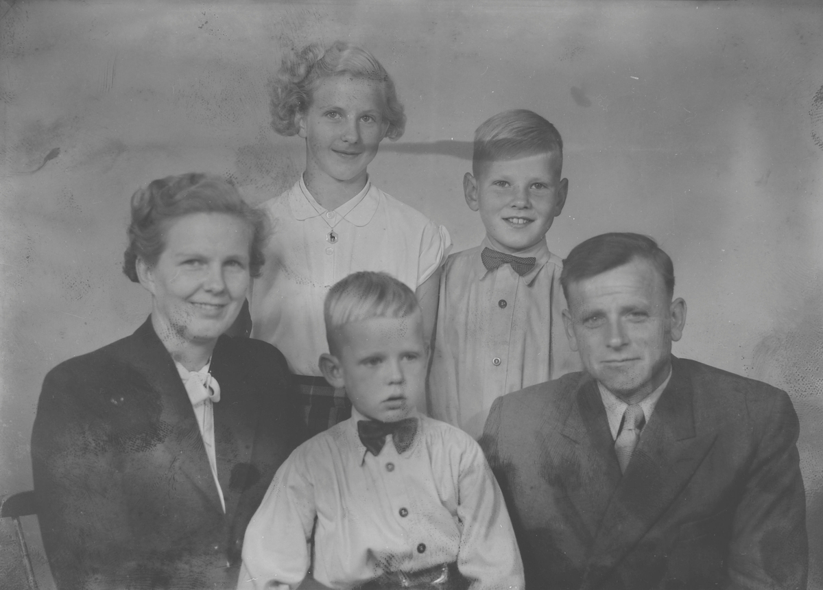 Bjarne Nilsen med familie