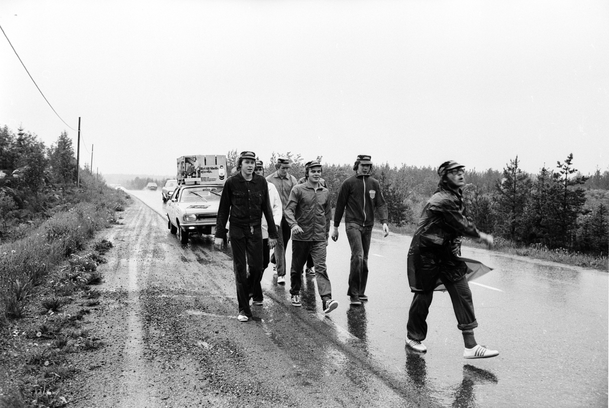 "Tänker slå världsrekord", Tierp, Uppland, 1973