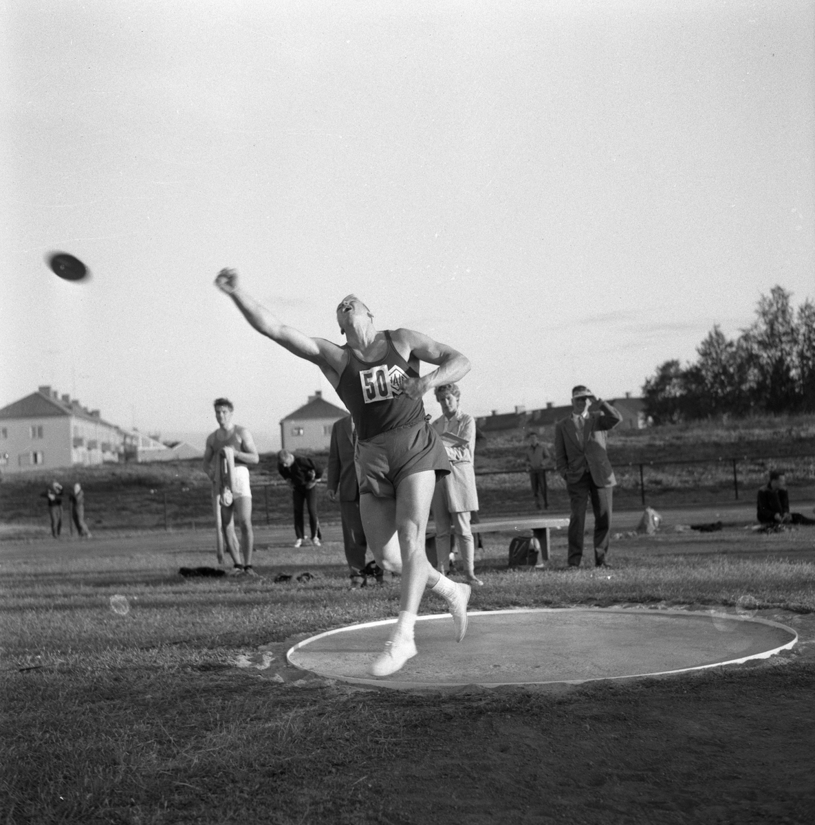 Friidrott Närke-Västmanland.
2 juli 1959.