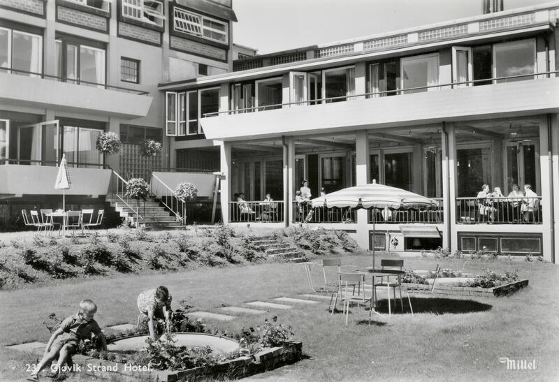 Strand hotell, Gjøvik. Foto: Mittet/Mjøsmuseet. (Foto/Photo)
