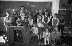 "juni 1972".Skoleklassen til Pål Ivar Bjordal på Kvam skole.