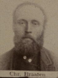 Sjakthauer Christian H. Braaten (1848-1917) (Foto/Photo)