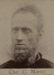 Borhauer Christian O. Næss (1838-1901) (Foto/Photo)