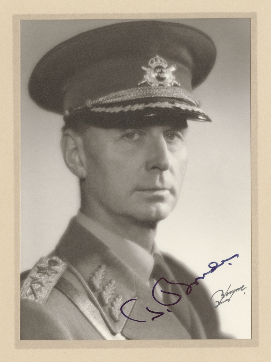 Porträtt av generallöjtnant Thord C:son Bonde.