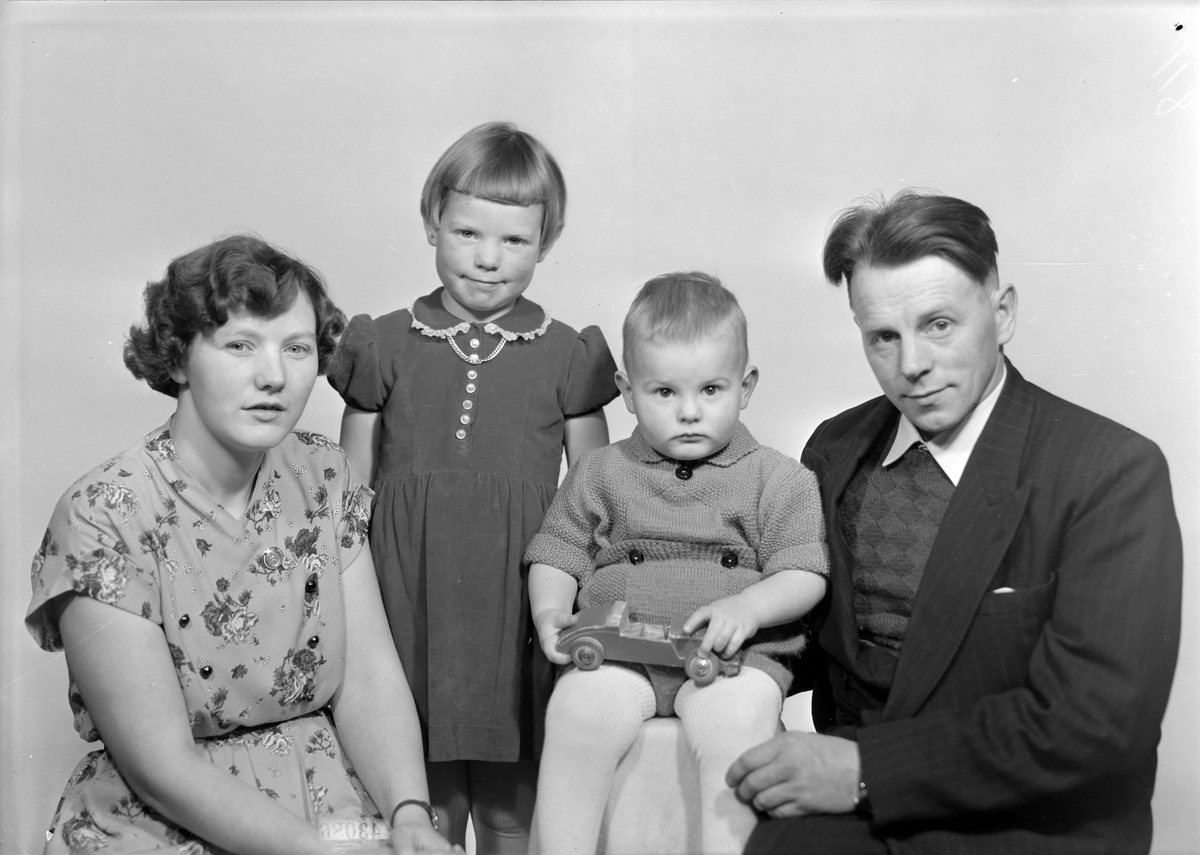 Harald Ramsø med familie
