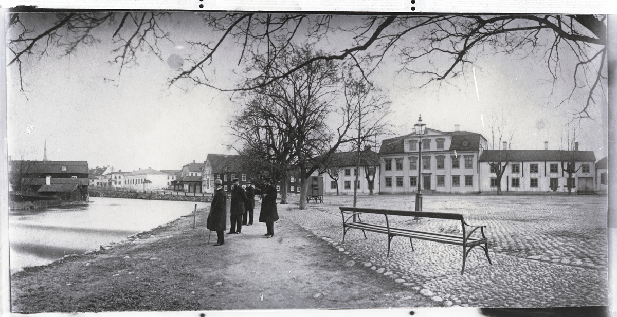 Fiskartorget, Västerås, 1870-talet.
