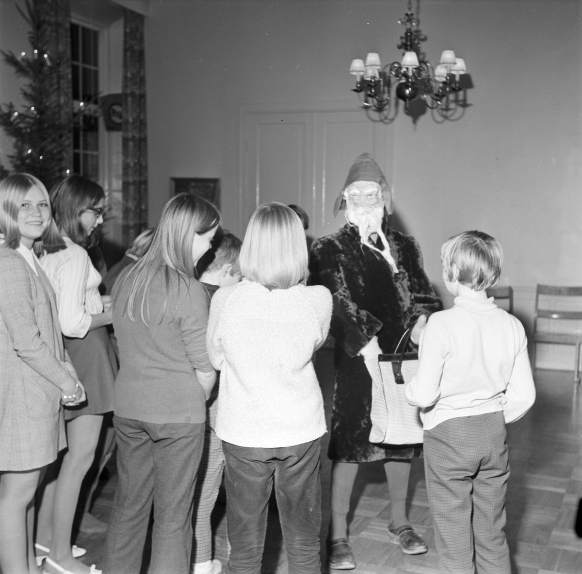 Julfirande, Tierp, Uppland 1968