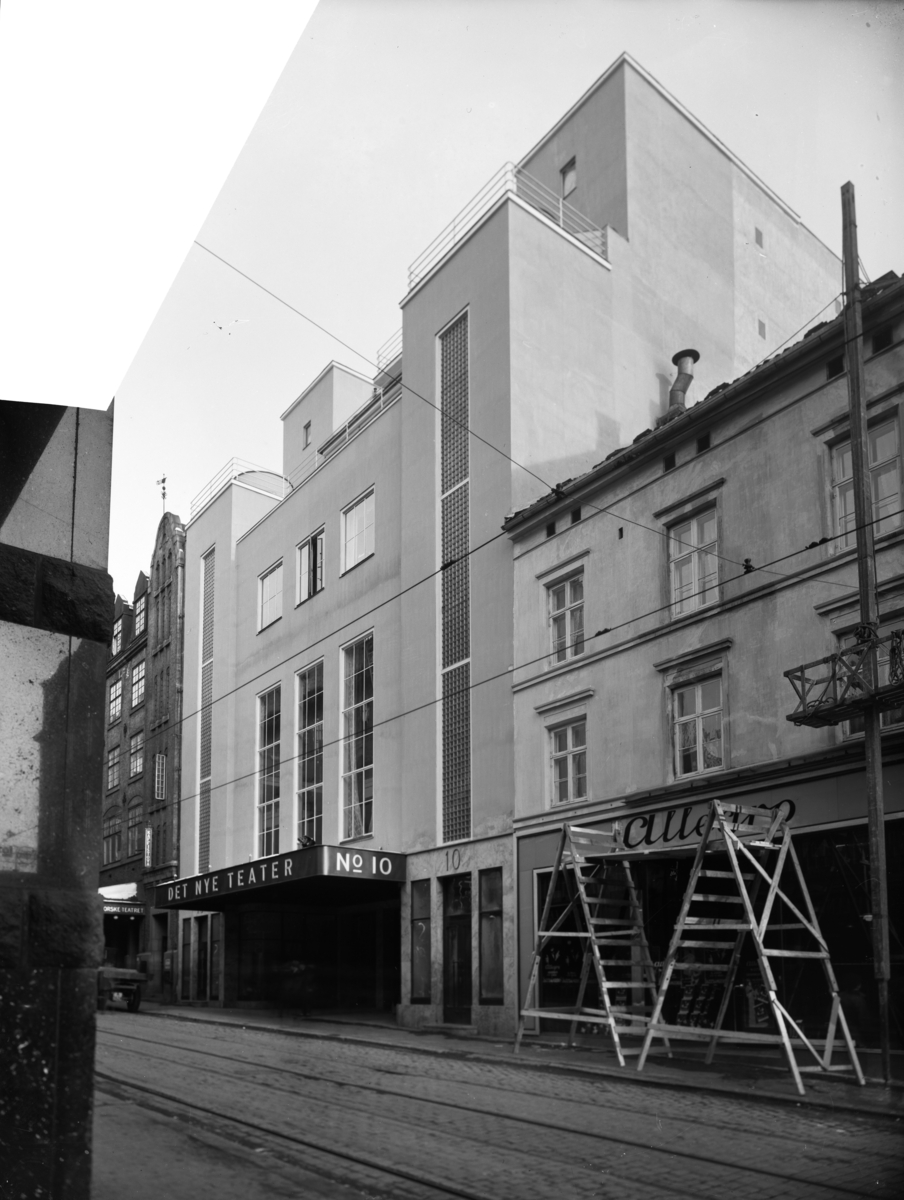 Fasaden til Det Nye Teater.