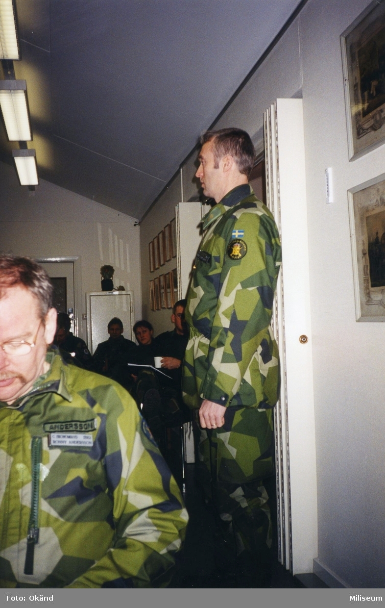 Ronny Andersson, I 12, sittande och Per Sandgren, I 12, stående.