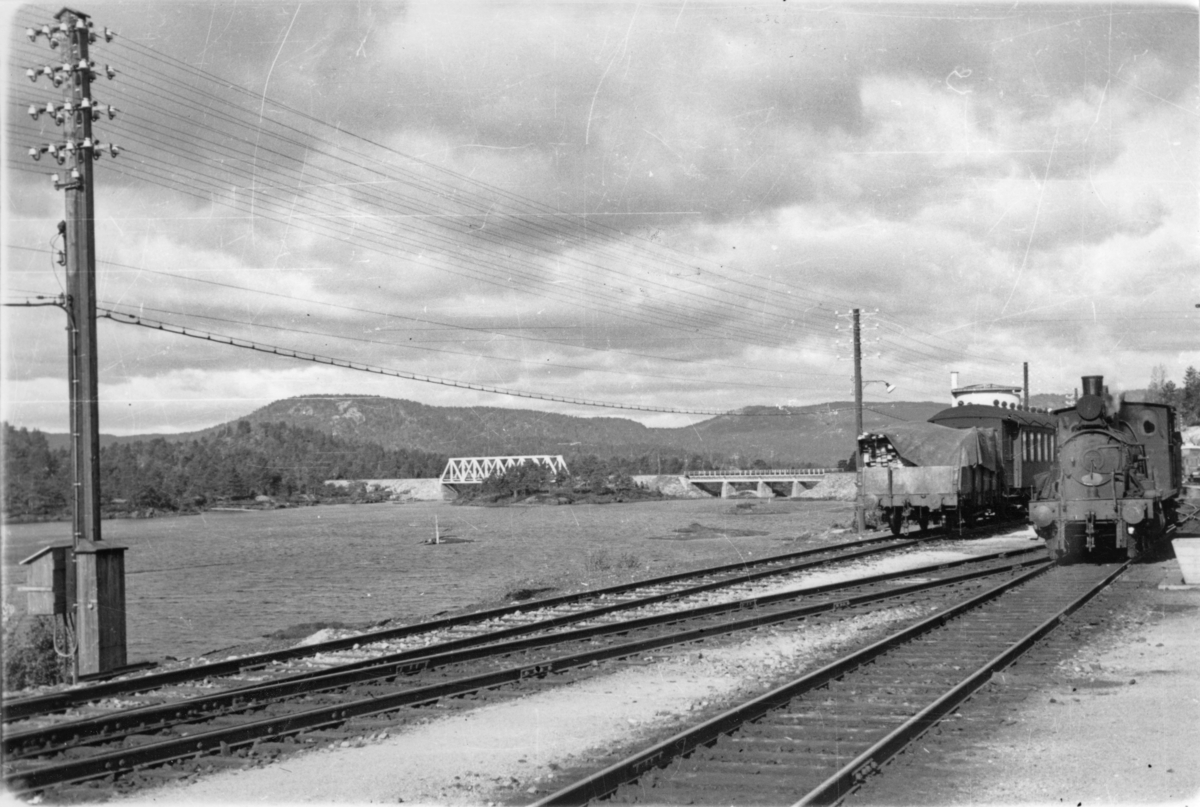 Nelaug stasjon, 1. september 1940.
