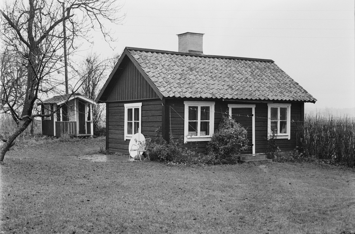 Lekstuga och brygghus, Norrby 1:2, Vaksala socken, Uppland 1978