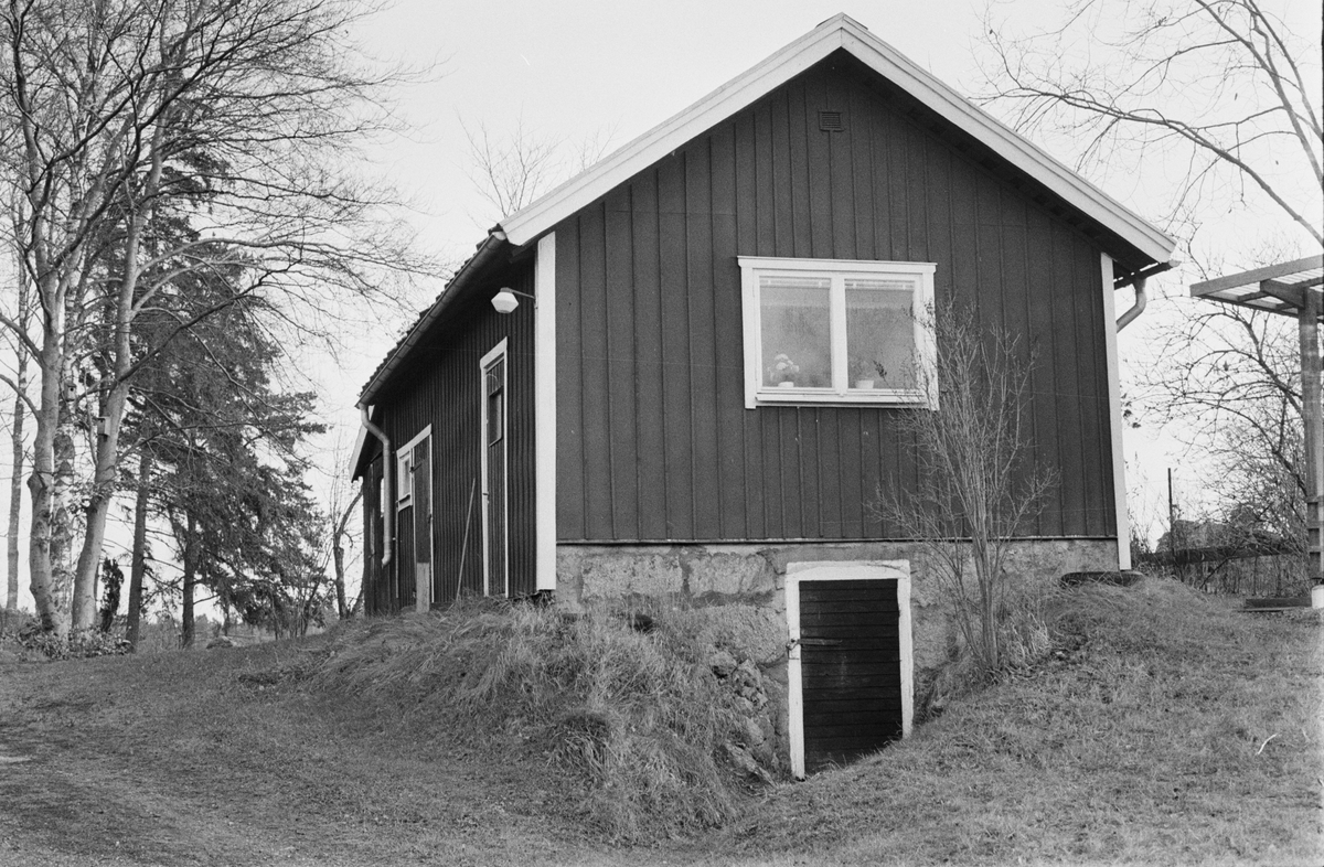 Källarstuga, Svia 3:7, Enbacken, Vaksala socken, Uppland 1978