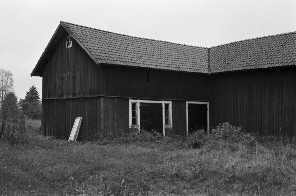 Ladugård och lada, Ålands-Västerby 19:1 (B), Åland socken, Uppland 1984