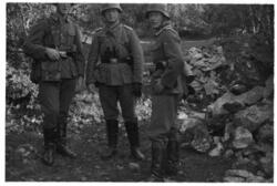 Tre tyske soldater.