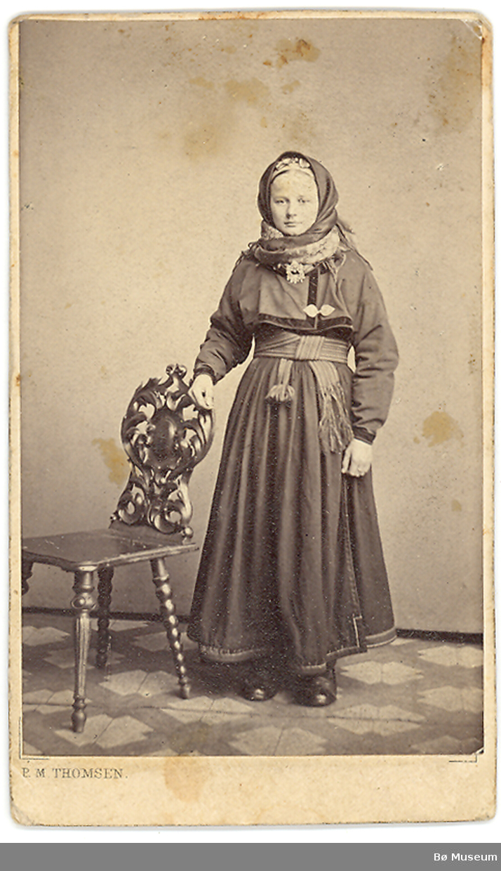 Portrettforo av Bergit Gunnulvsdotter Borgen (1849-1867) 