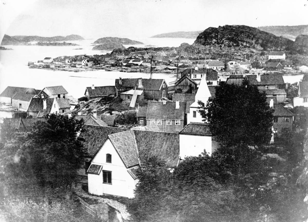 Christi kirke, Kragerø ca. 1870