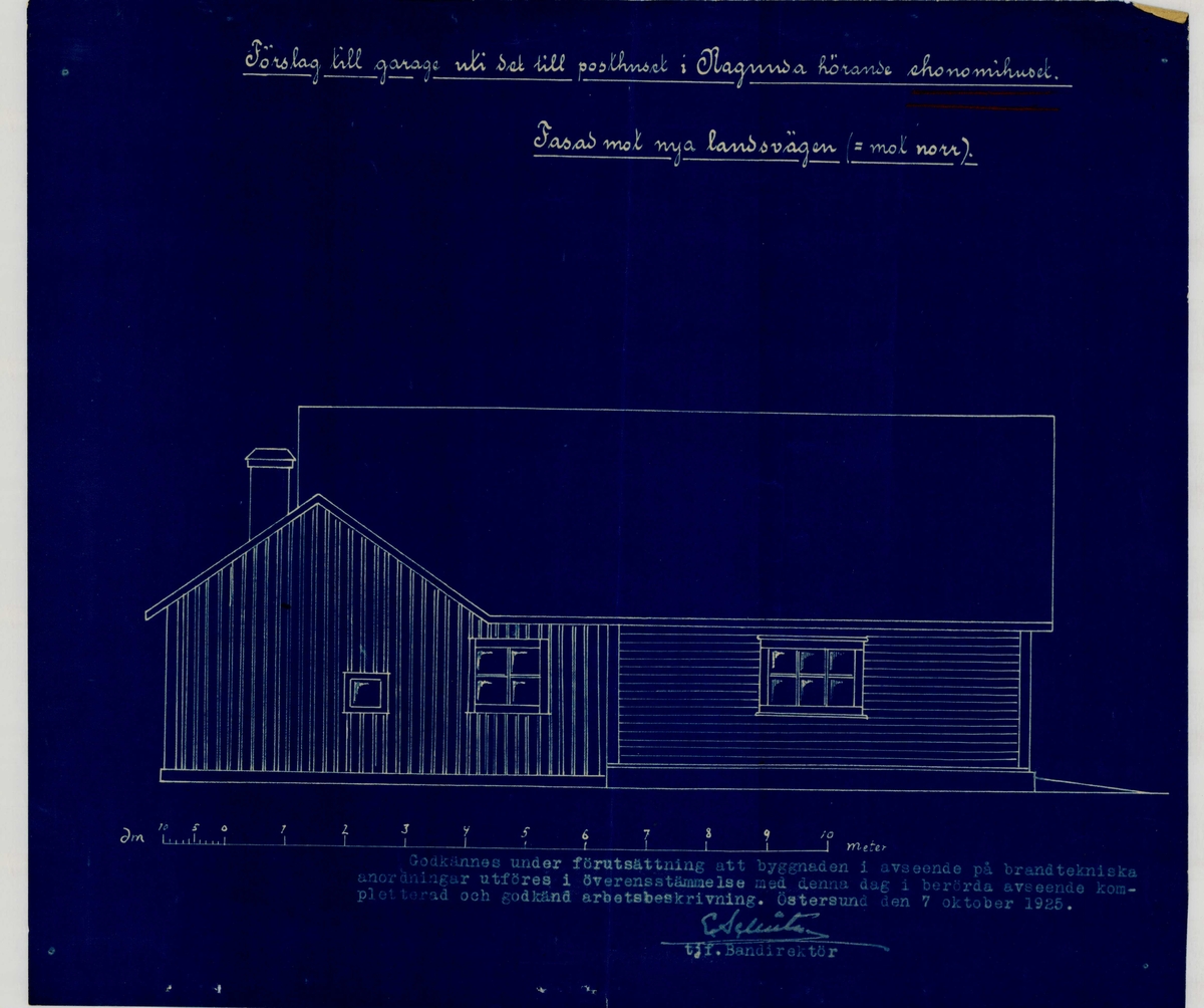 Ritning - Postmuseum / DigitaltMuseum