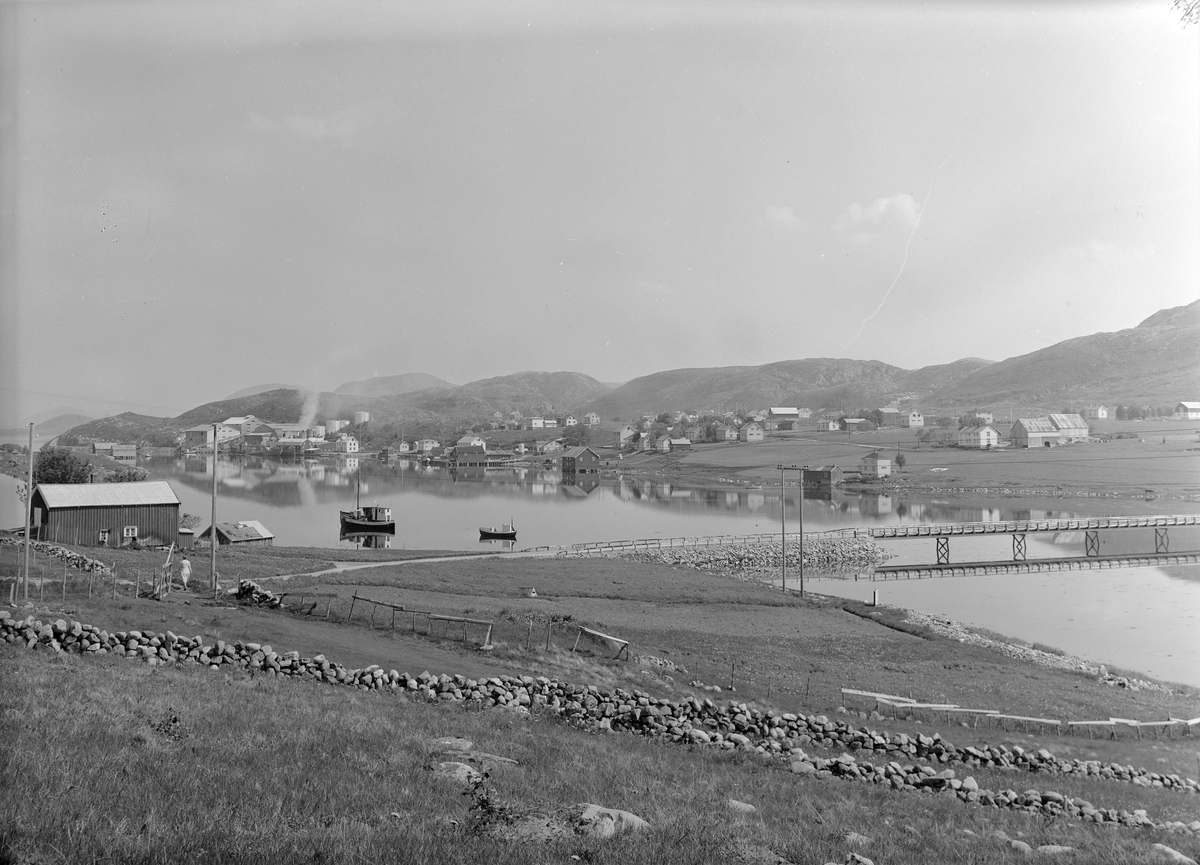 Lysøysund sett fra Lysøya