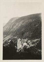 Tur til Møsvand, høsten 1931. Vemork, kraftstasjon og hydrog