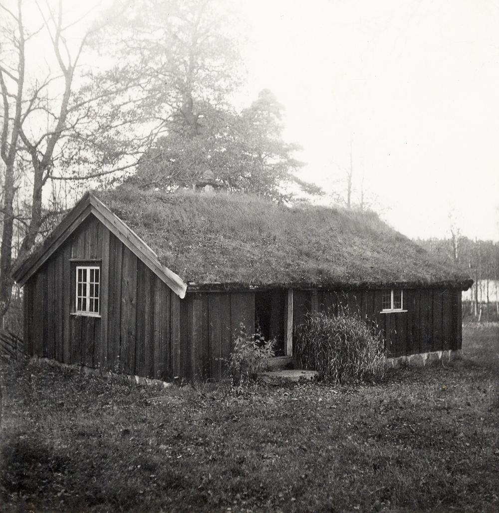 Torpstuga i Sjösås hembygdspark, 1937.