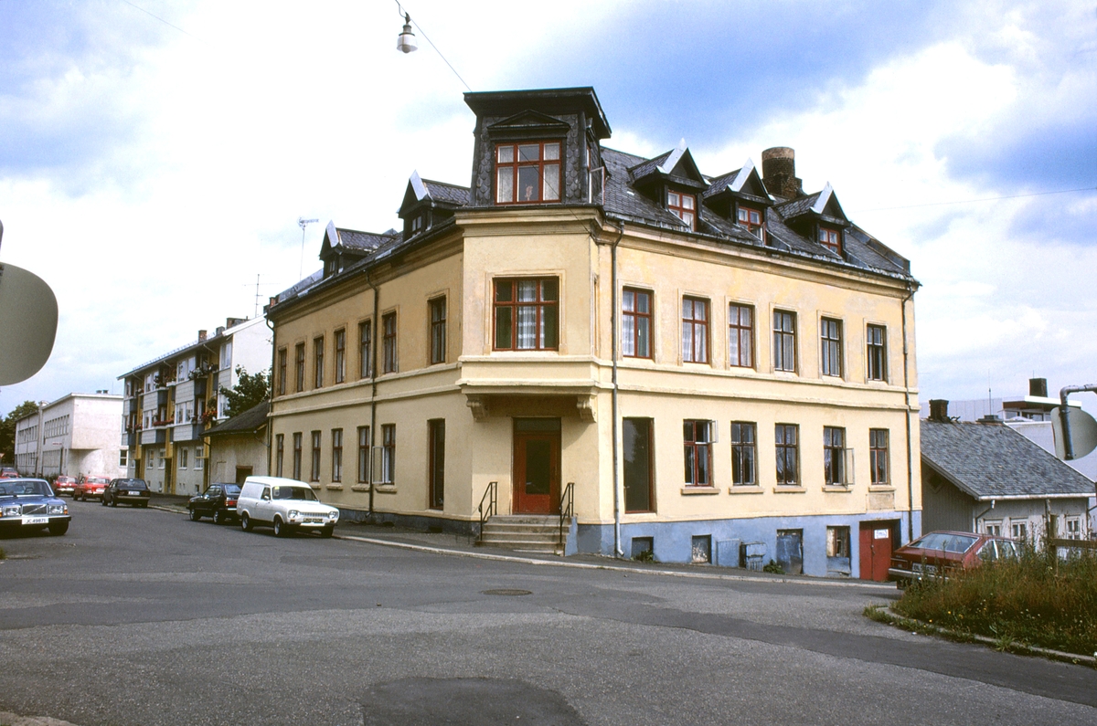 Kongsrud-gården i Tordenskjoldsgate , Gjøvik 1981